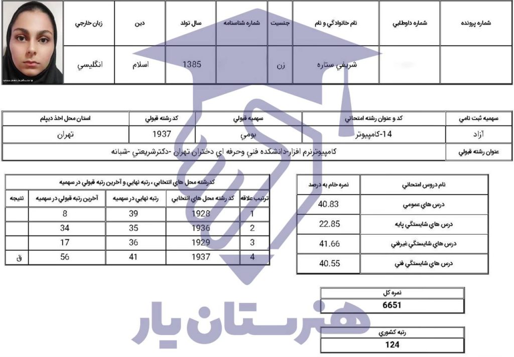ستاره شریفی